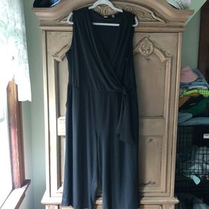 Black loose jumpsuit